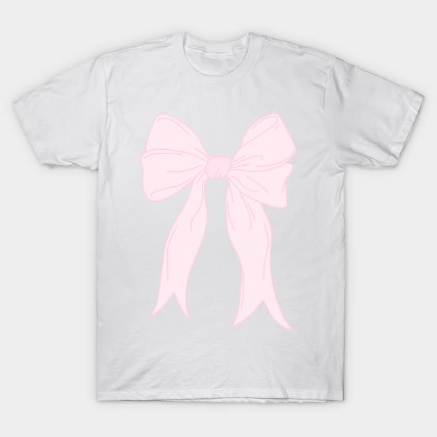 pretty pink bow T-Shirt by gdm123